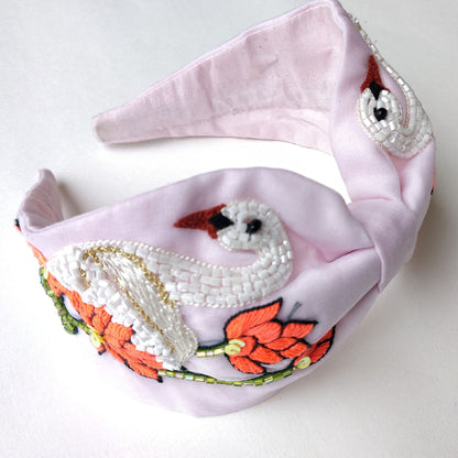 Pink Swan Hairband