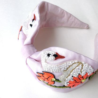 Pink Swan Hairband