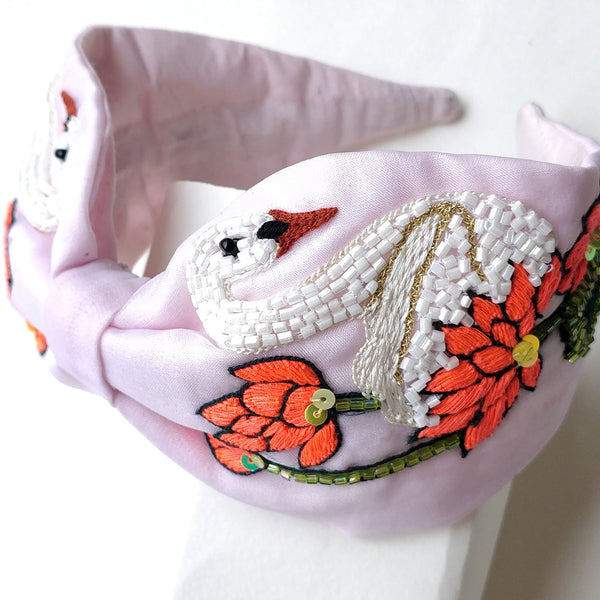 Pink Swan Hairband