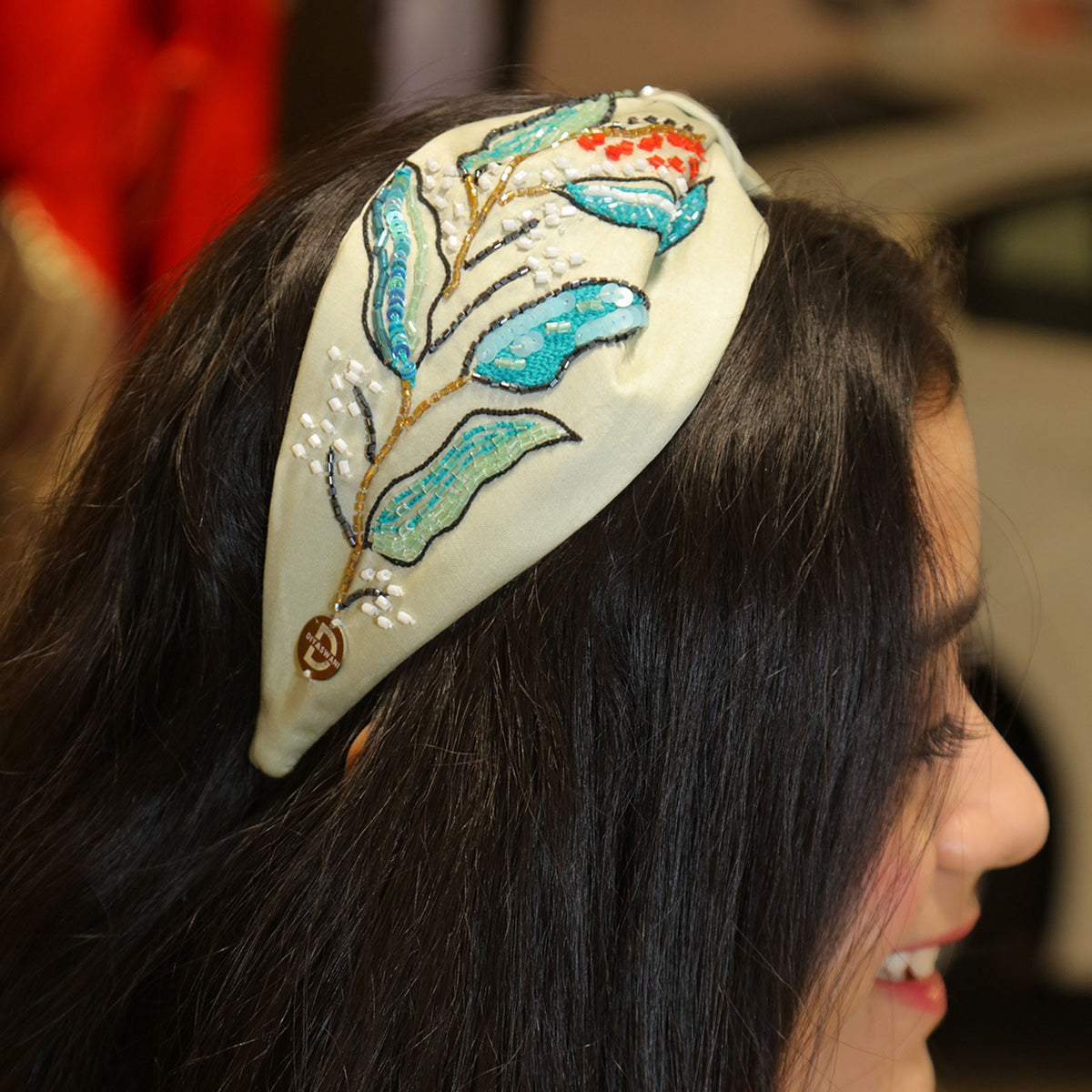 Green Leaves Hairband