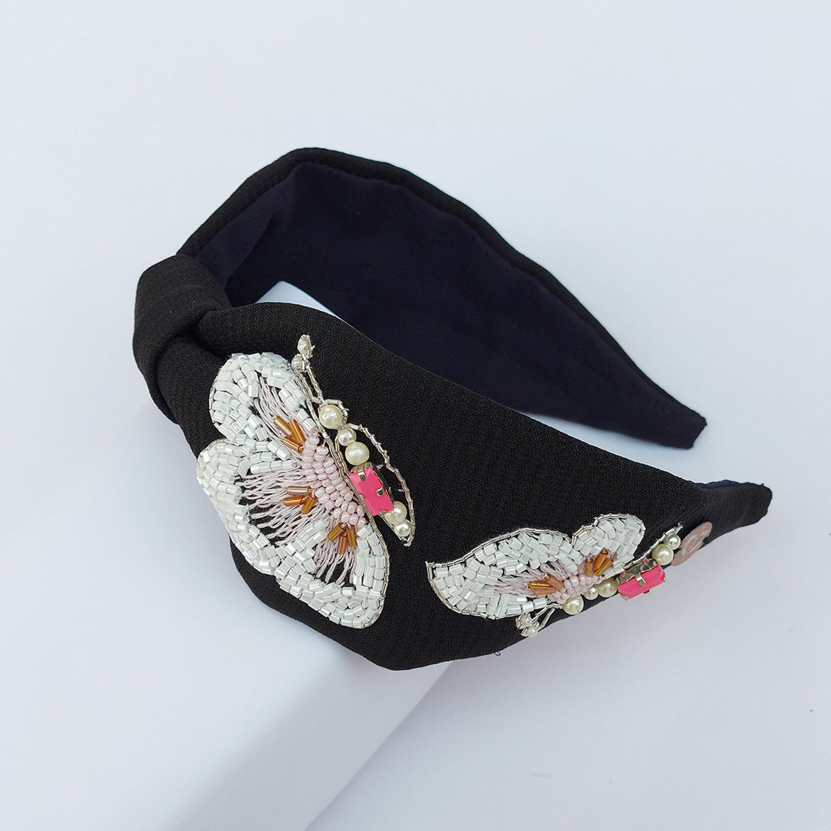 White Butterfly Hairband
