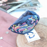 Denim Unciorn Hairband