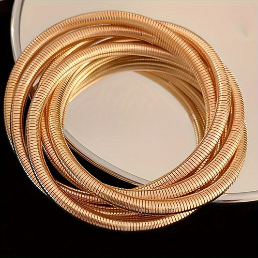 Golden Braid Bracelet