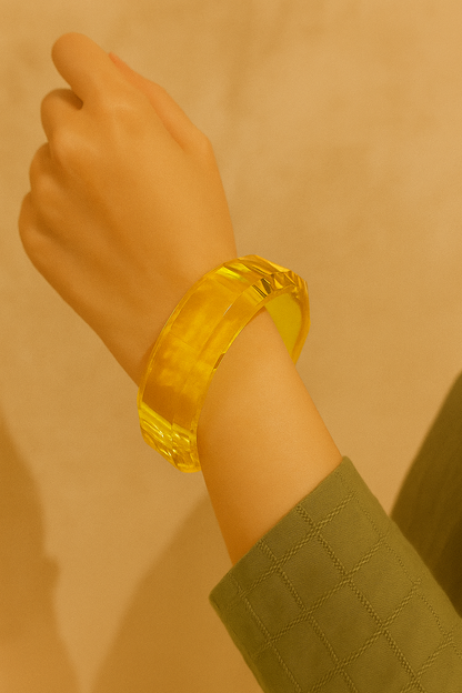 Amber Glow Bangle