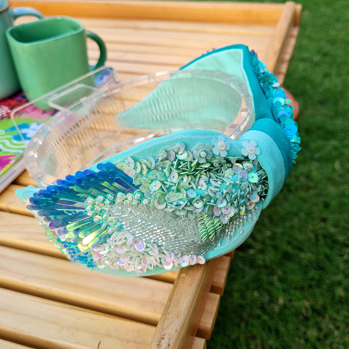 Feathered Foliage Hairband
