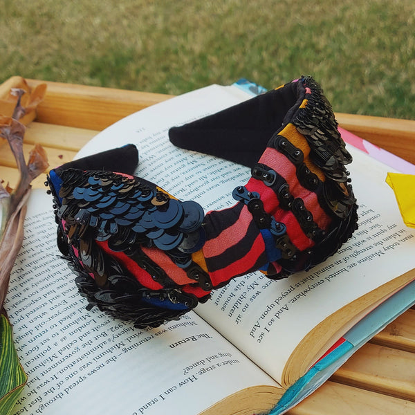 Twisted Stripes Hairband