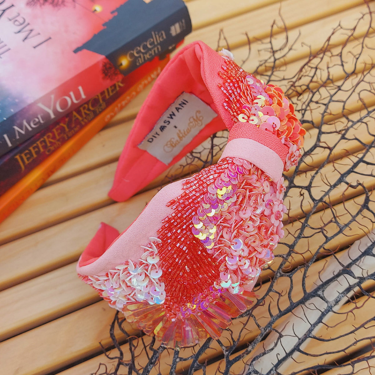 Feathered Hairband