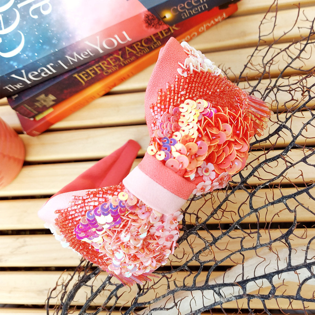 Feathered Hairband