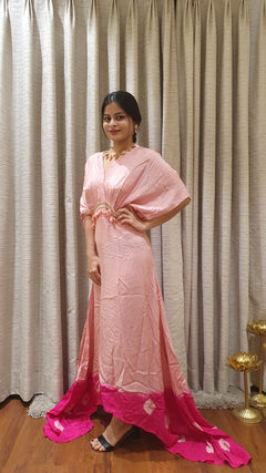 Peach Ombre Maxi With Inner