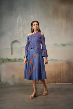 Sapphire Blue Contemporary Set