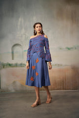 Sapphire Blue Contemporary Set