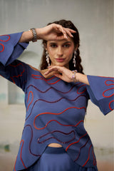 Sapphire Blue Contemporary Set