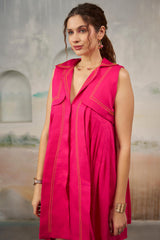 Vibrant pink Tunic Dress