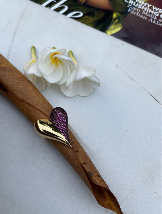Dual Heart Statement Ring