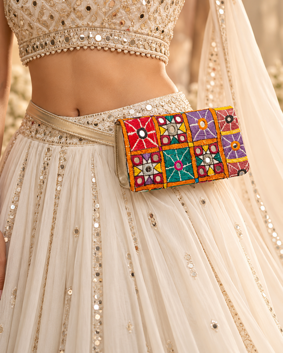 2 in 1 Zariya Mosaic Belt Bag[ Big]