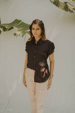 BLACK DANDELLION SHIRT