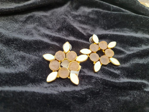 Snowflake Stud Earrings