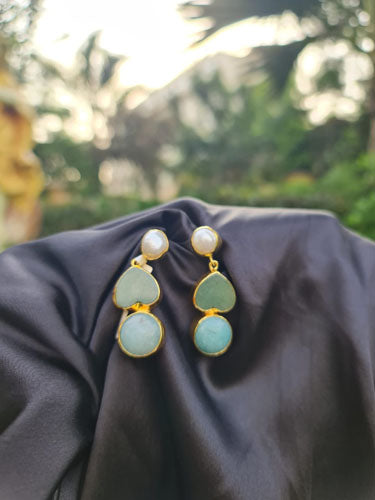 Emerald Embrace Studs