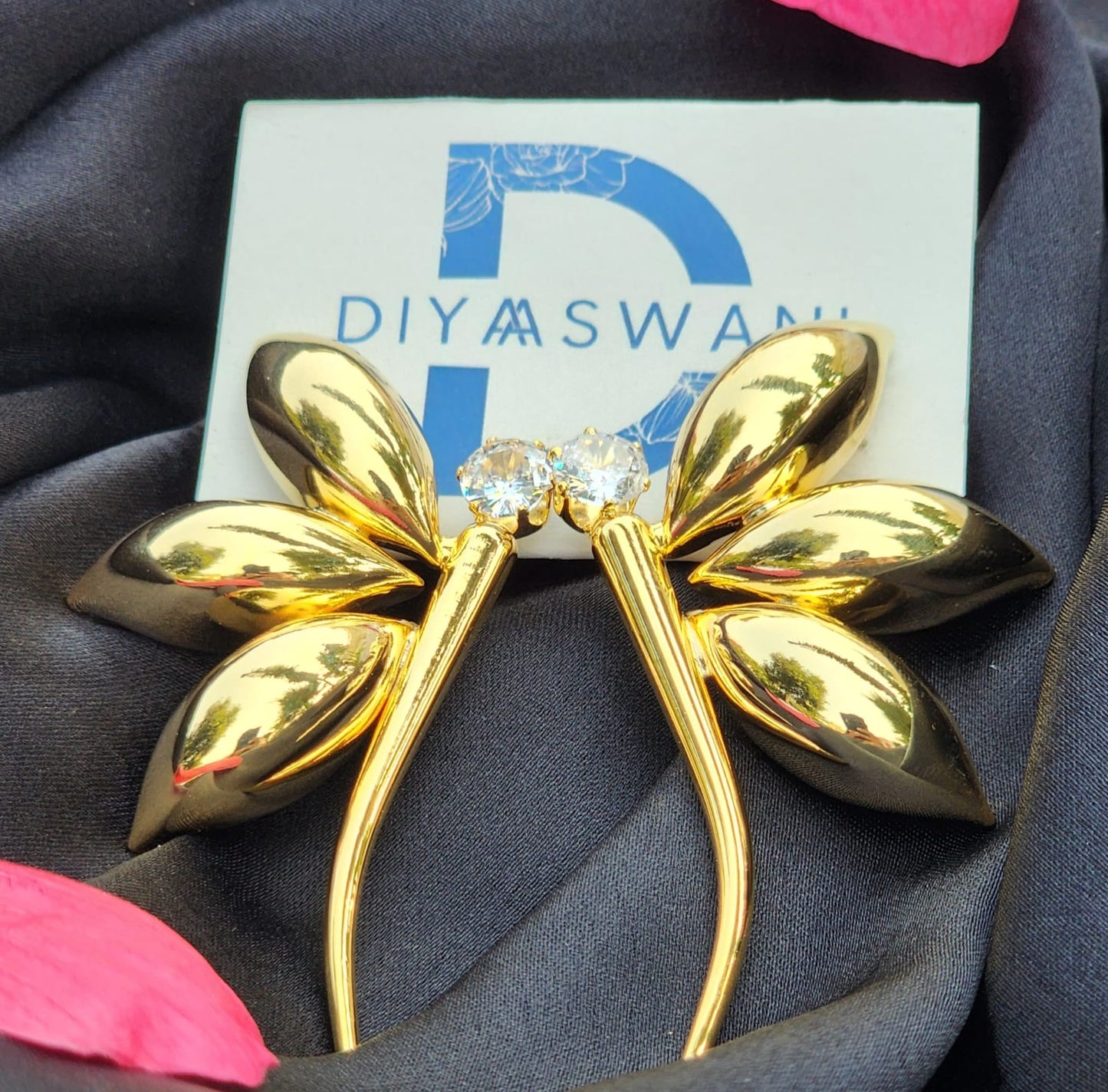 Golden Leaf Earrings