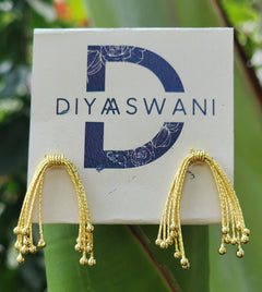 Golden Tassel Earrings