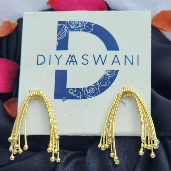 Golden Tassel Earrings