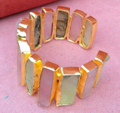 Rose Quartz Twilight Cuff