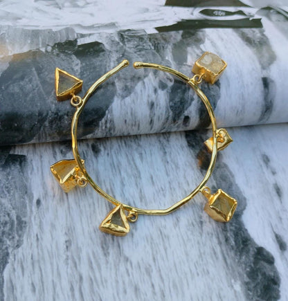 Crystal Point Open cuff