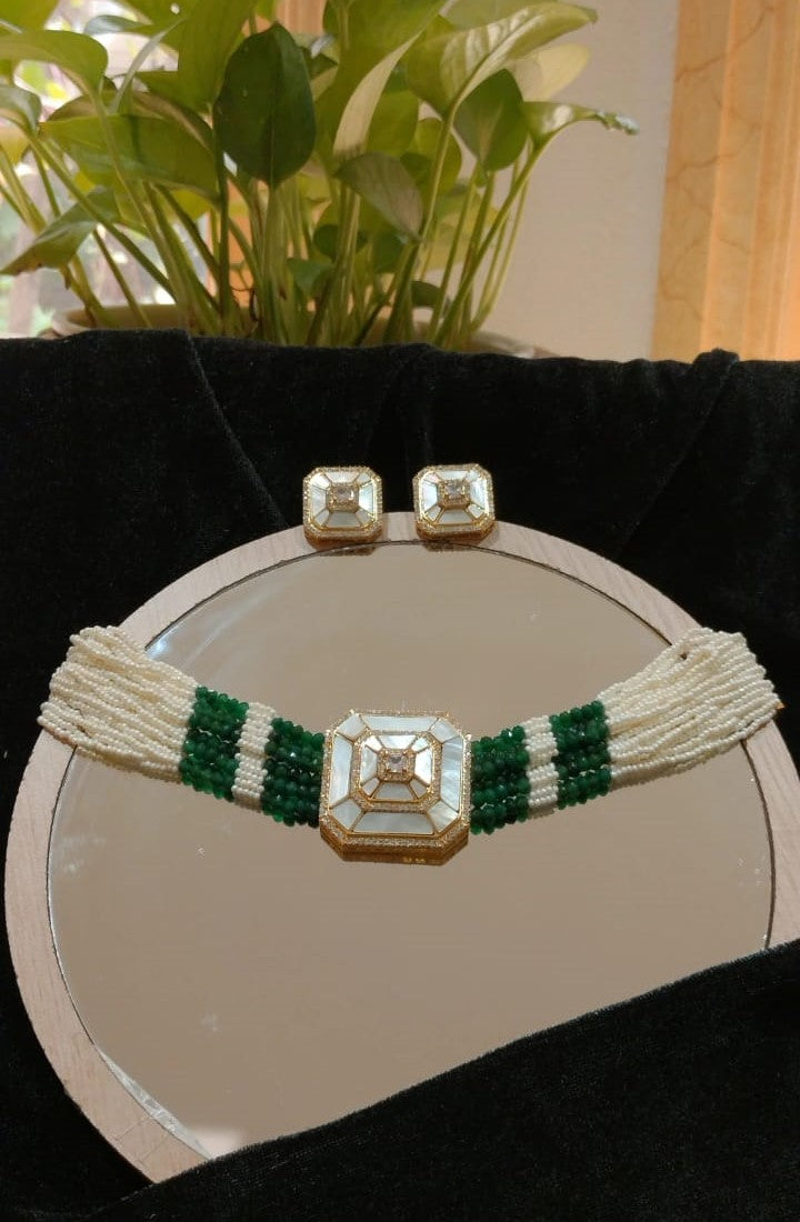 Jade Garden Choker Set