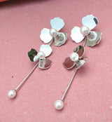 Pearlescent Bloom Earrings