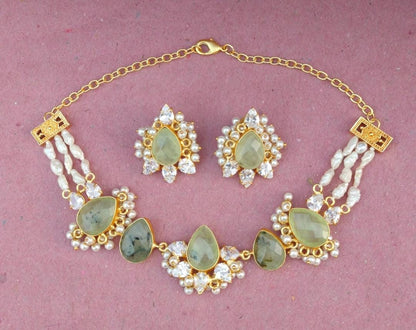 Celestial Dewdrop Choker Set