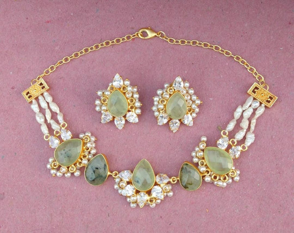 Celestial Dewdrop Choker Set