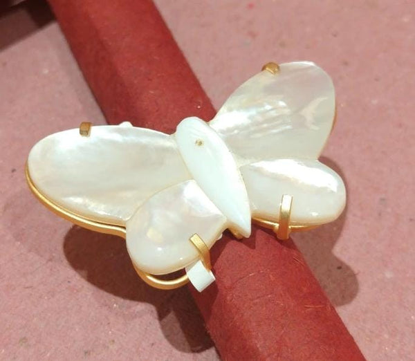 Butterfly's Embrace Ring