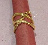 Gold Chain Link Ring