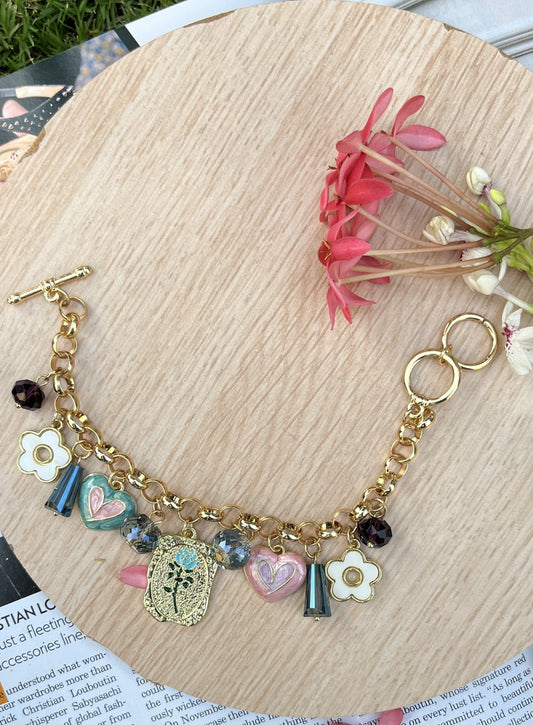 Colorful Charm Bracelet