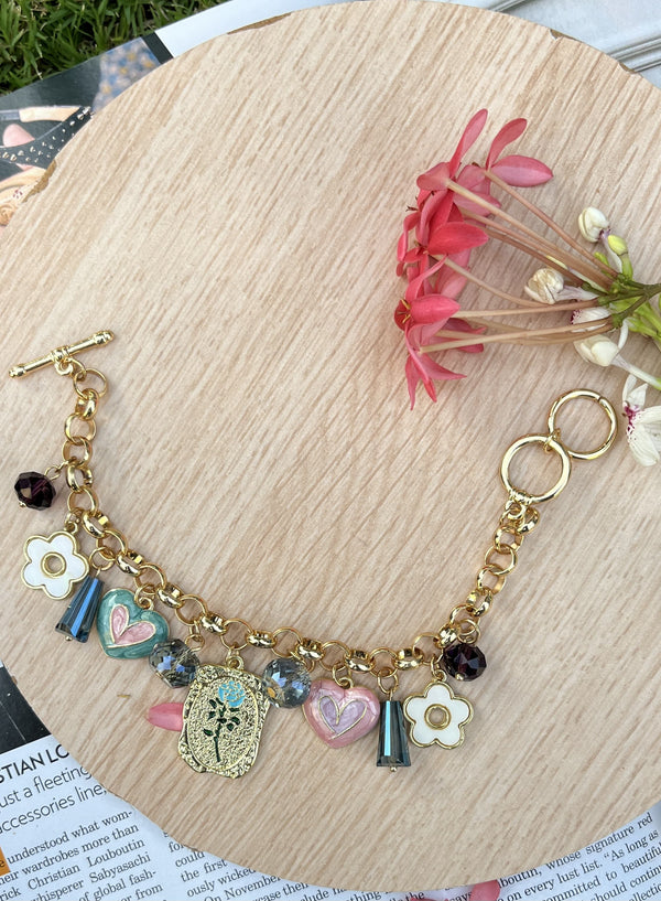 Colorful Charm Bracelet