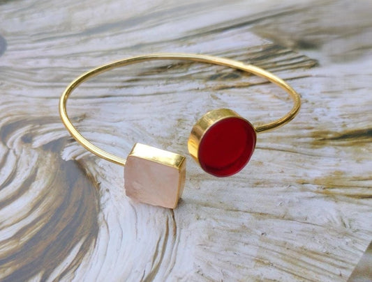 Two-Stone Open cuff
