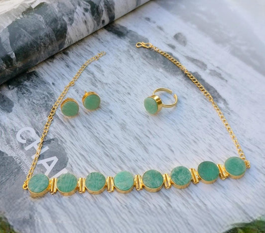 Tranquil Amazonite Trio Set