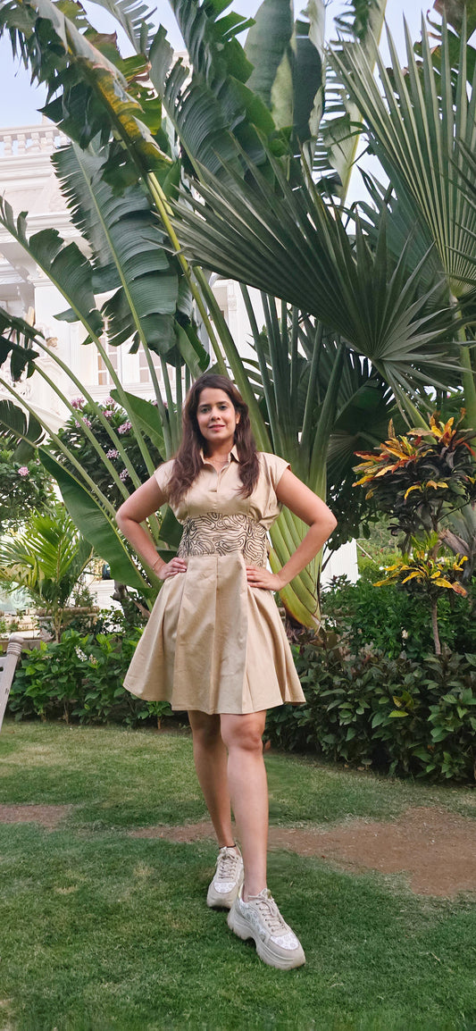 Black Pearl Waves Dress