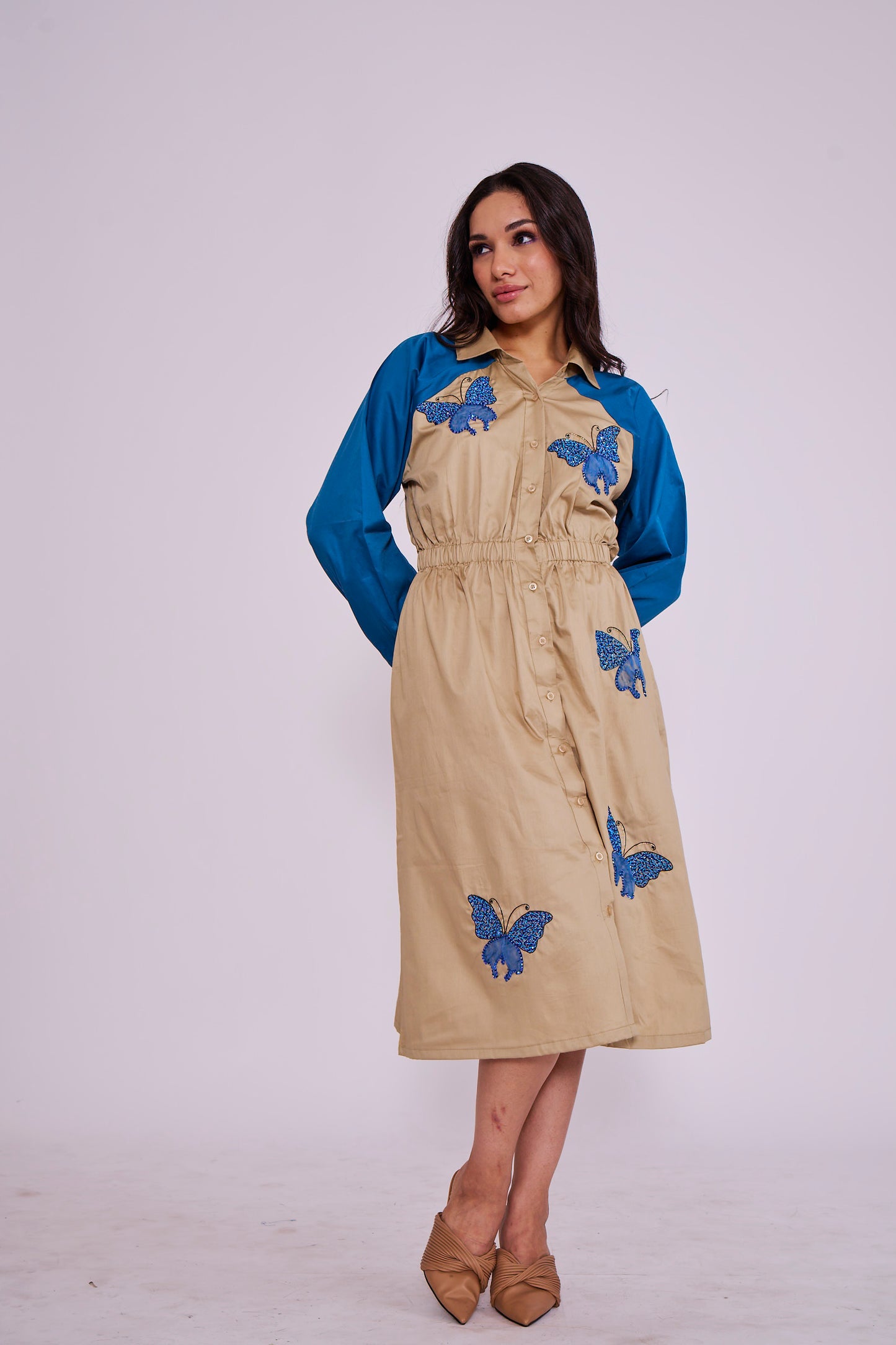 Whispers of Butterfly Dress