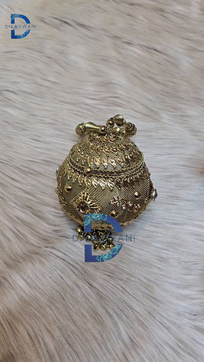 Rajsi Jewel Orb Clutch