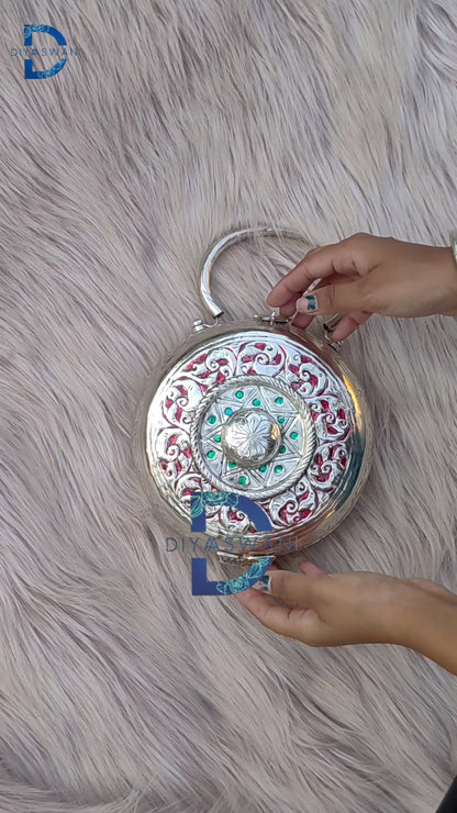 Round Brass Clutch (big)