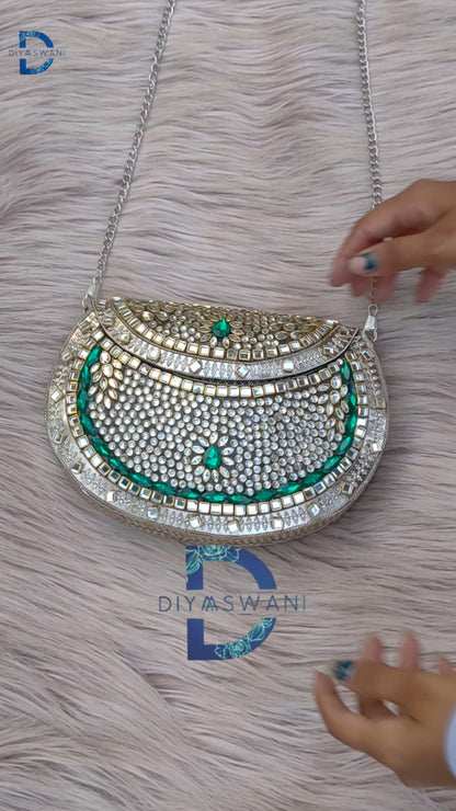 Aabha Kundan Clutch (big)