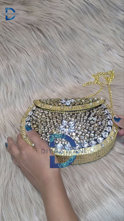 Crystal veil Heritage clutch (big)