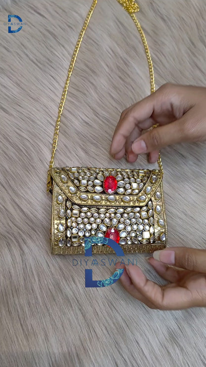 Ruby Noor Royale Clutch ( Mini )