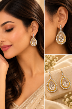Teardrop Radiance Earrings
