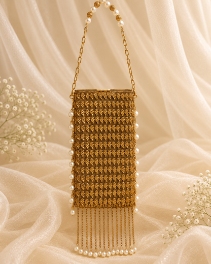 Antique Royale mobile clutch