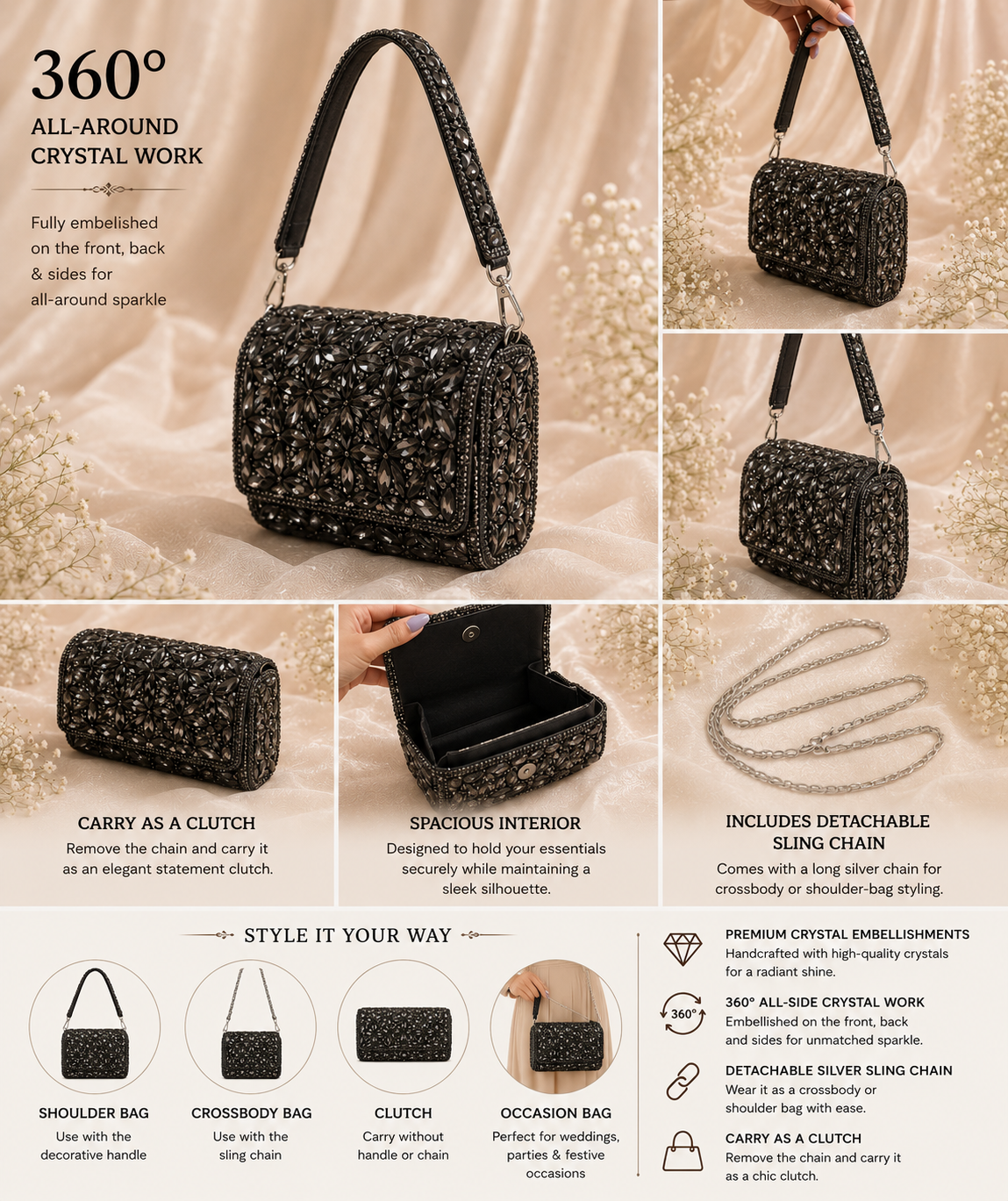 Glam Clutch Mini