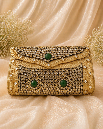 SELVIRA ornate clutch ( big)