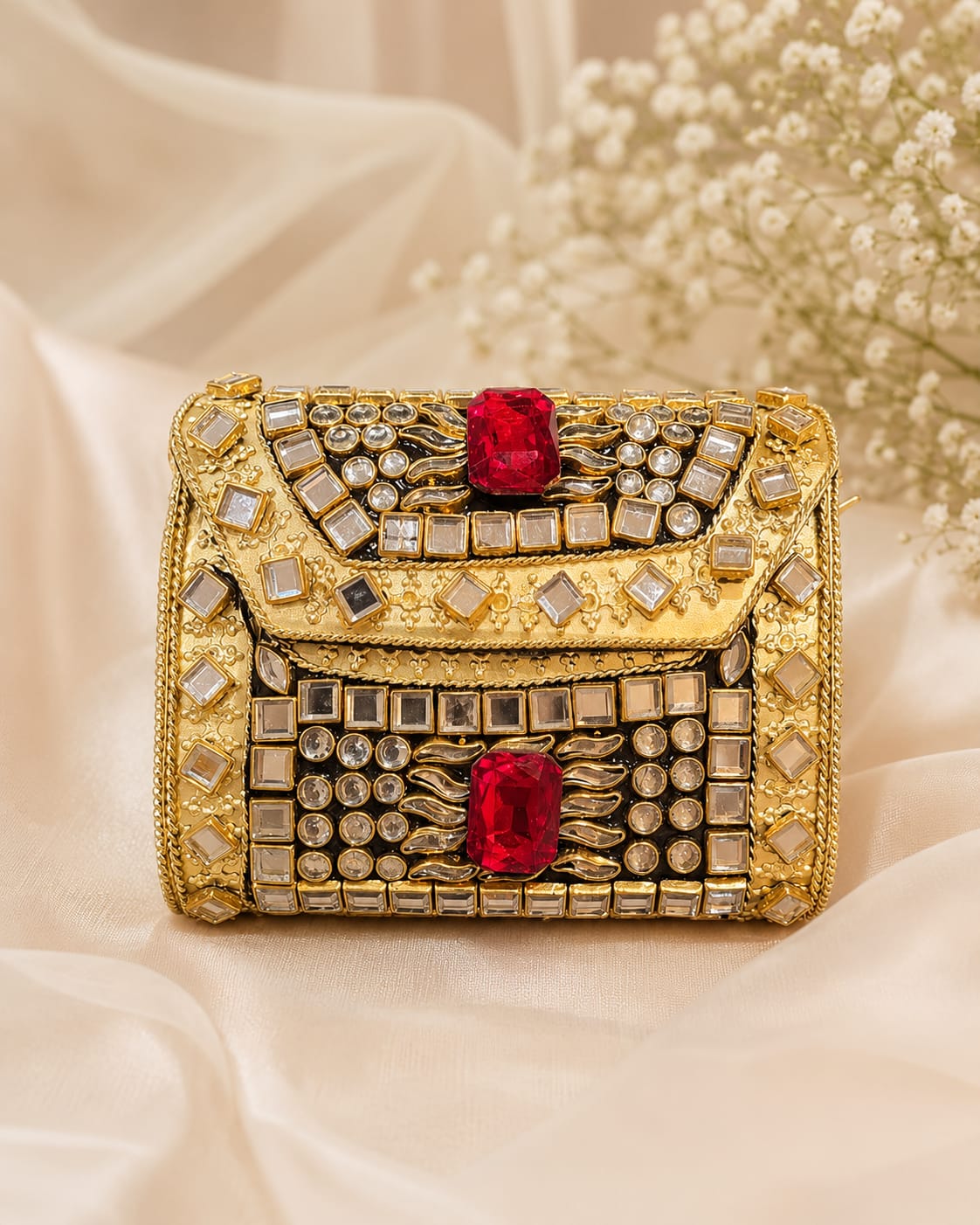 Ruby Noor Royale Clutch ( Mini )