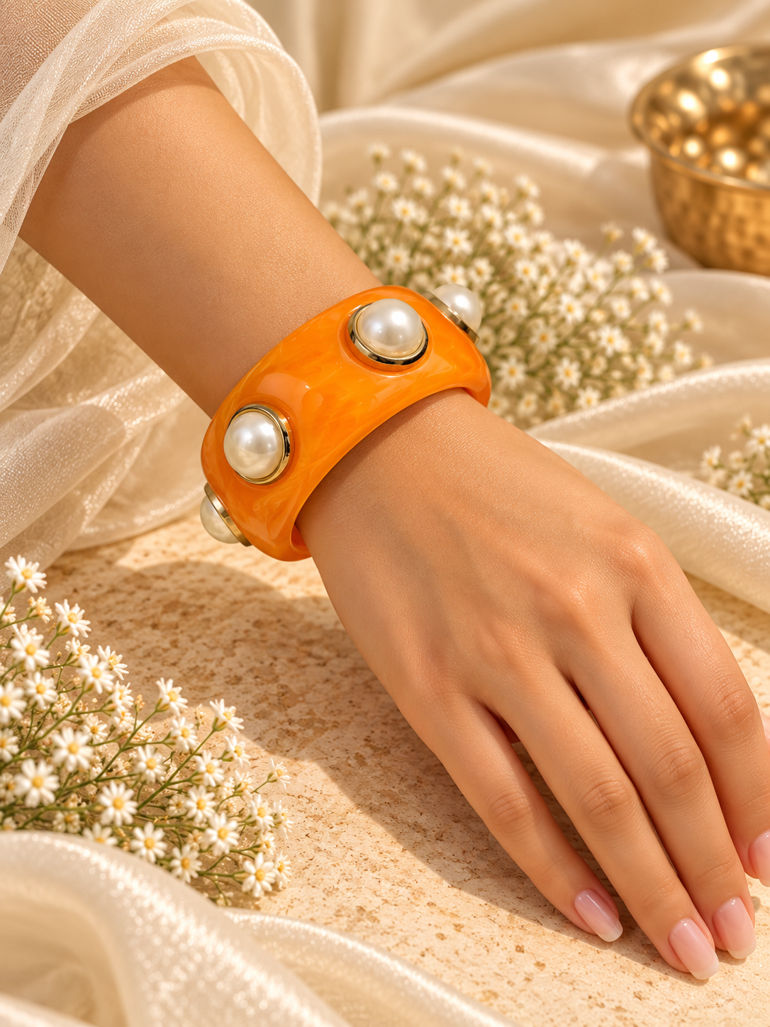 Pearl Glow Bangle